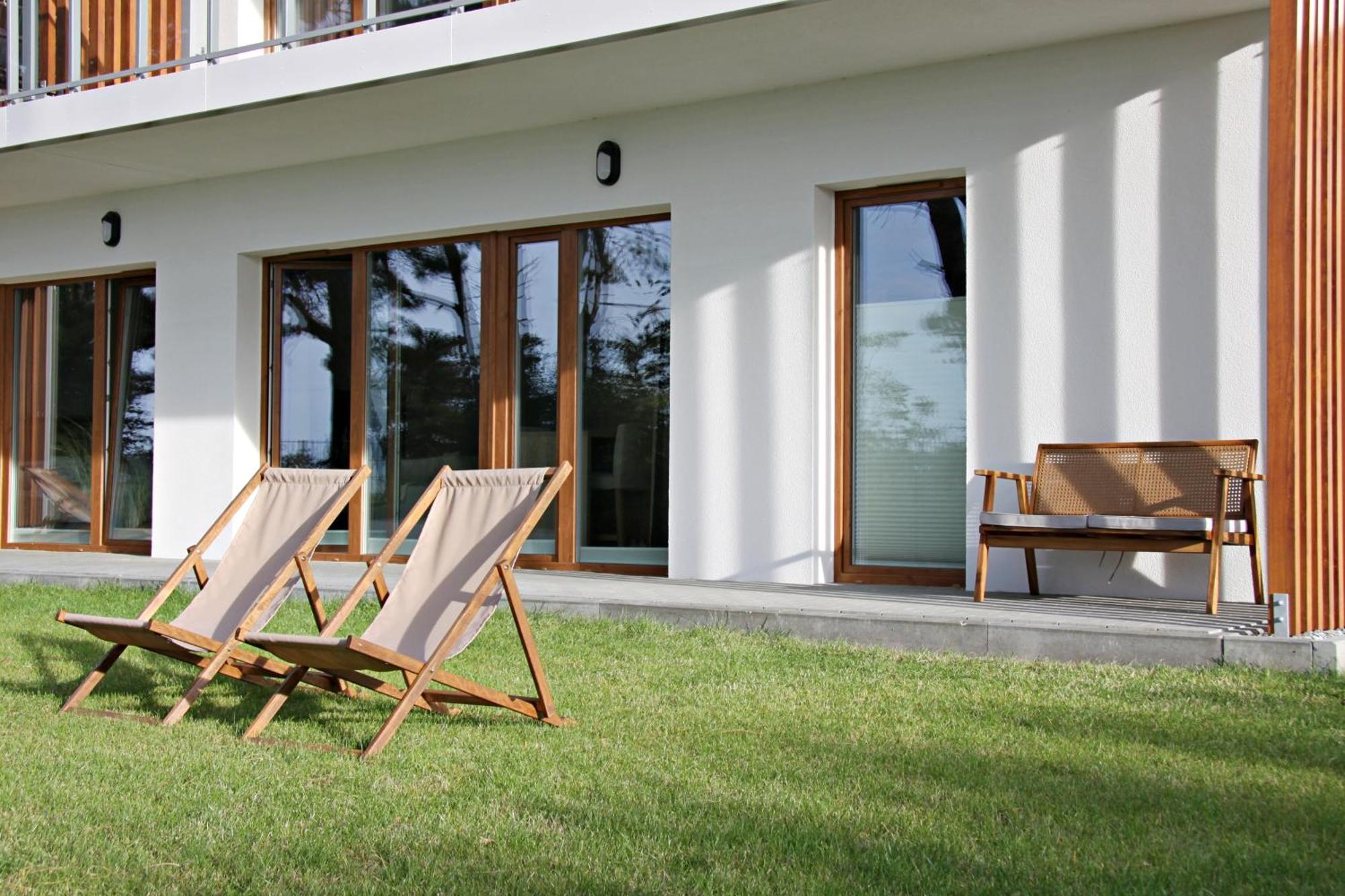 Let'S Sea - 2 Bedroom - Premium Baltic Apartment With Front Sea View Garden And Spa Access Gąski Dış mekan fotoğraf