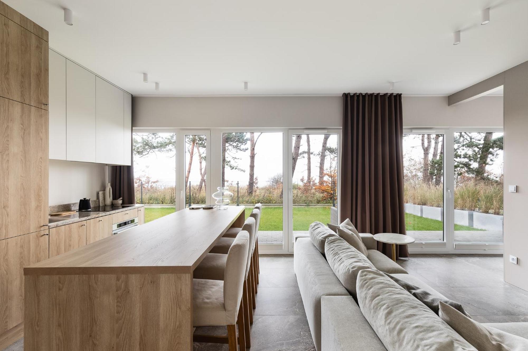 Let'S Sea - 2 Bedroom - Premium Baltic Apartment With Front Sea View Garden And Spa Access Gąski Dış mekan fotoğraf