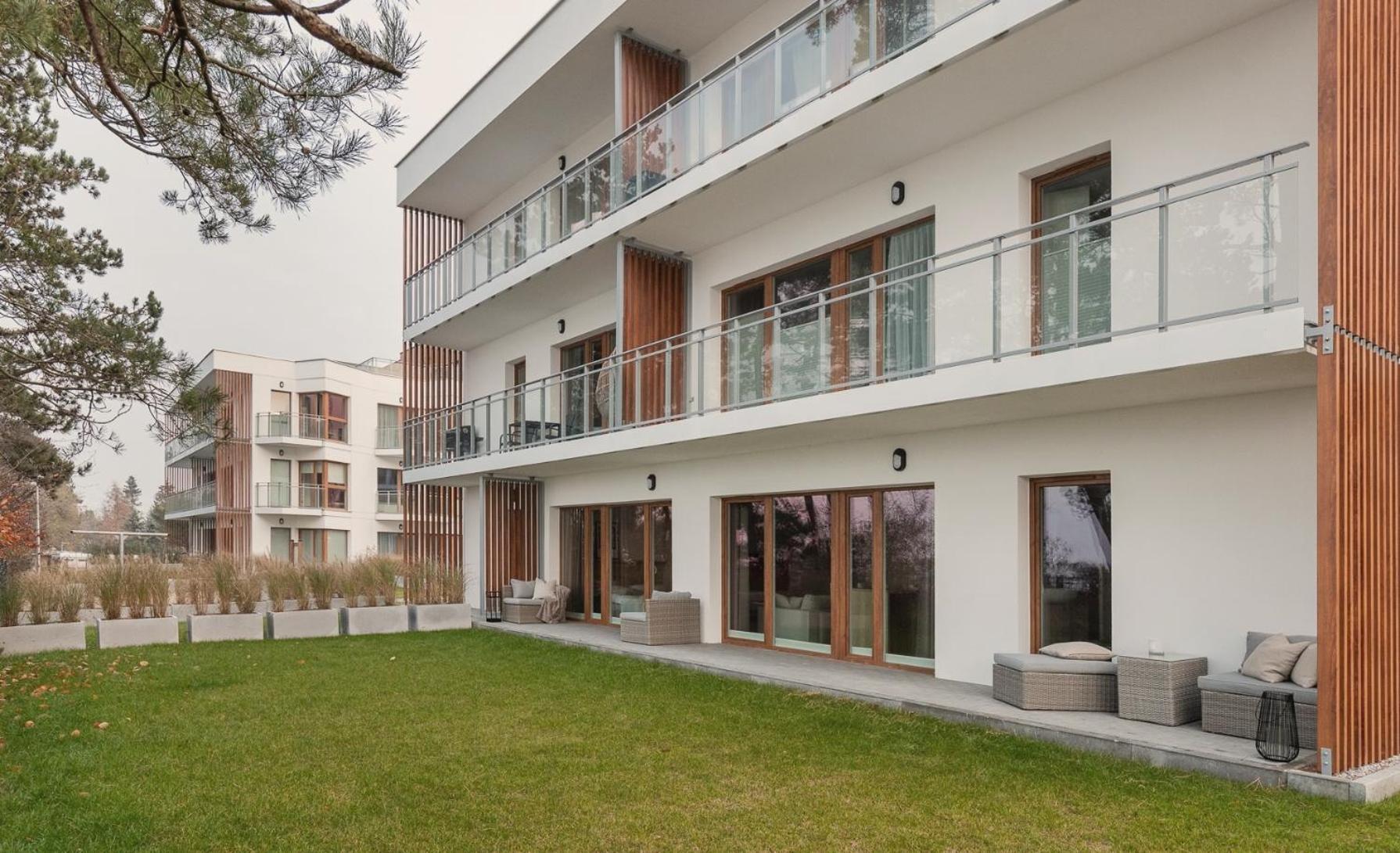 Let'S Sea - 2 Bedroom - Premium Baltic Apartment With Front Sea View Garden And Spa Access Gąski Dış mekan fotoğraf